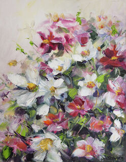 Bild "Sommerblumen (Werk-Nr. 180604)" (2018)