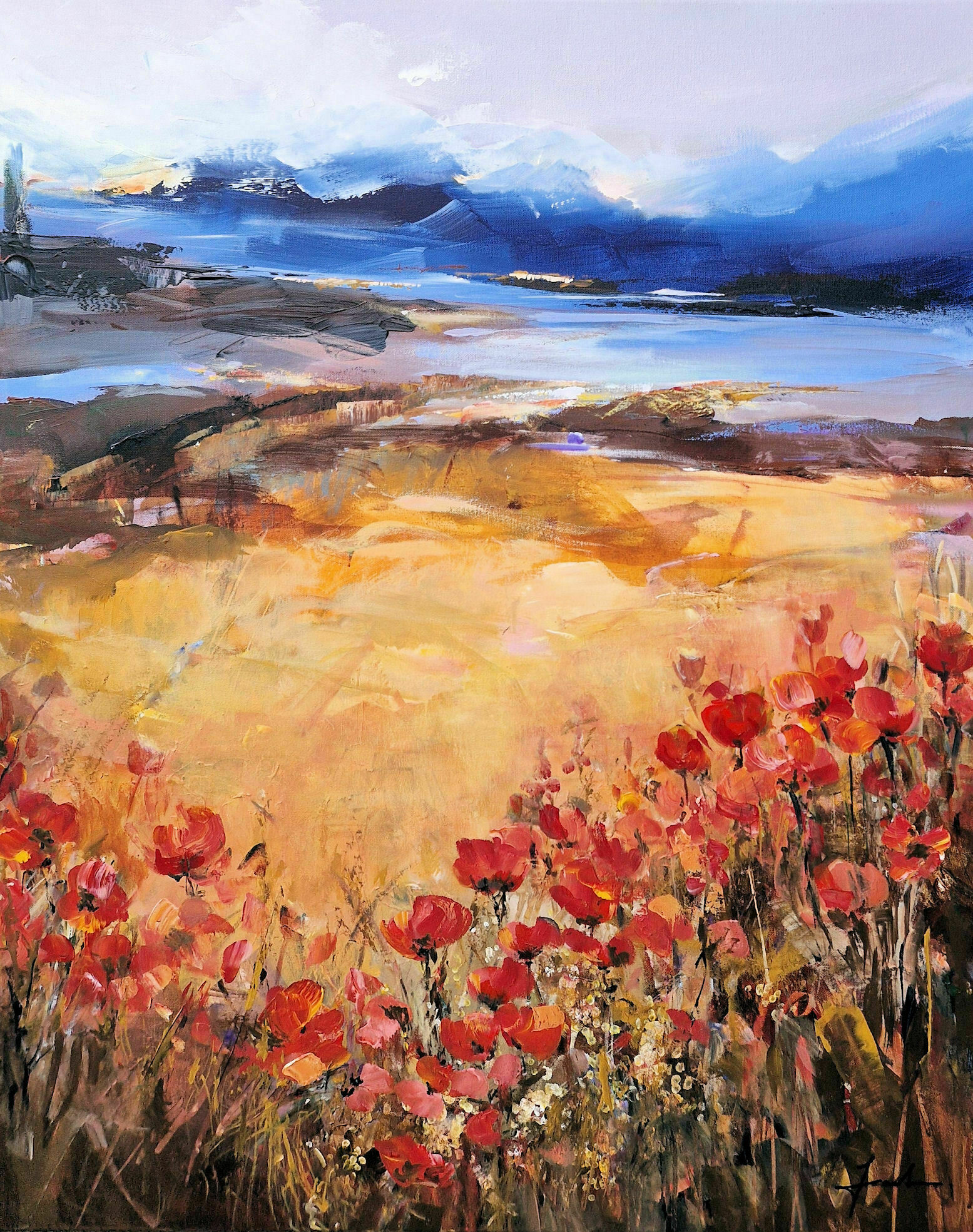 Picture "Summer in the mountains III" (2024)