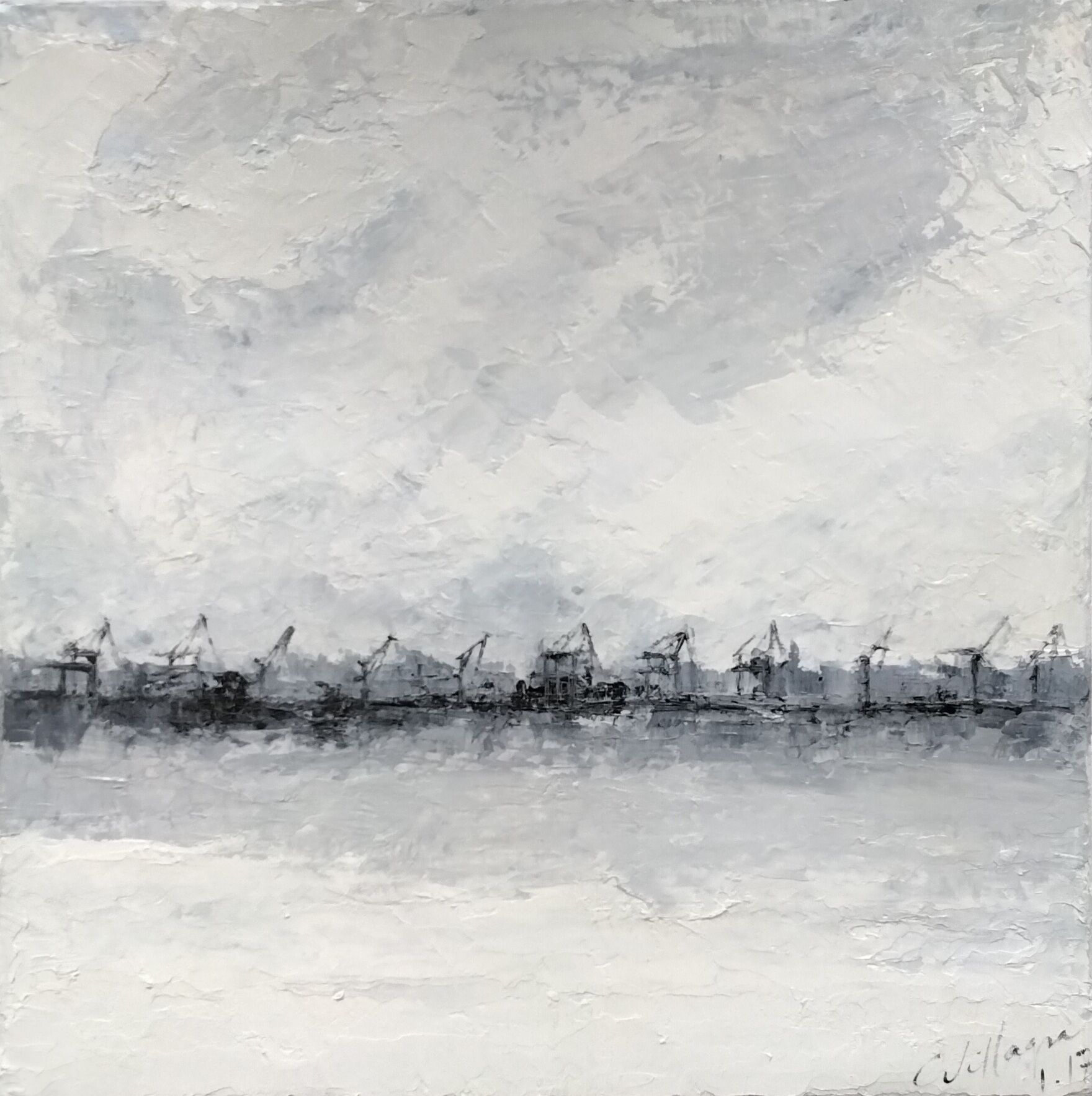Picture "Typical Hamburg weather" (2017)