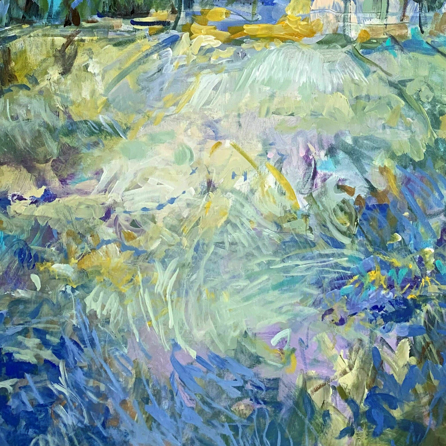 Picture "Field of cornflowers" (2022)