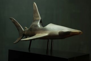Sculpture "Hammerhead Shark" (2023)
