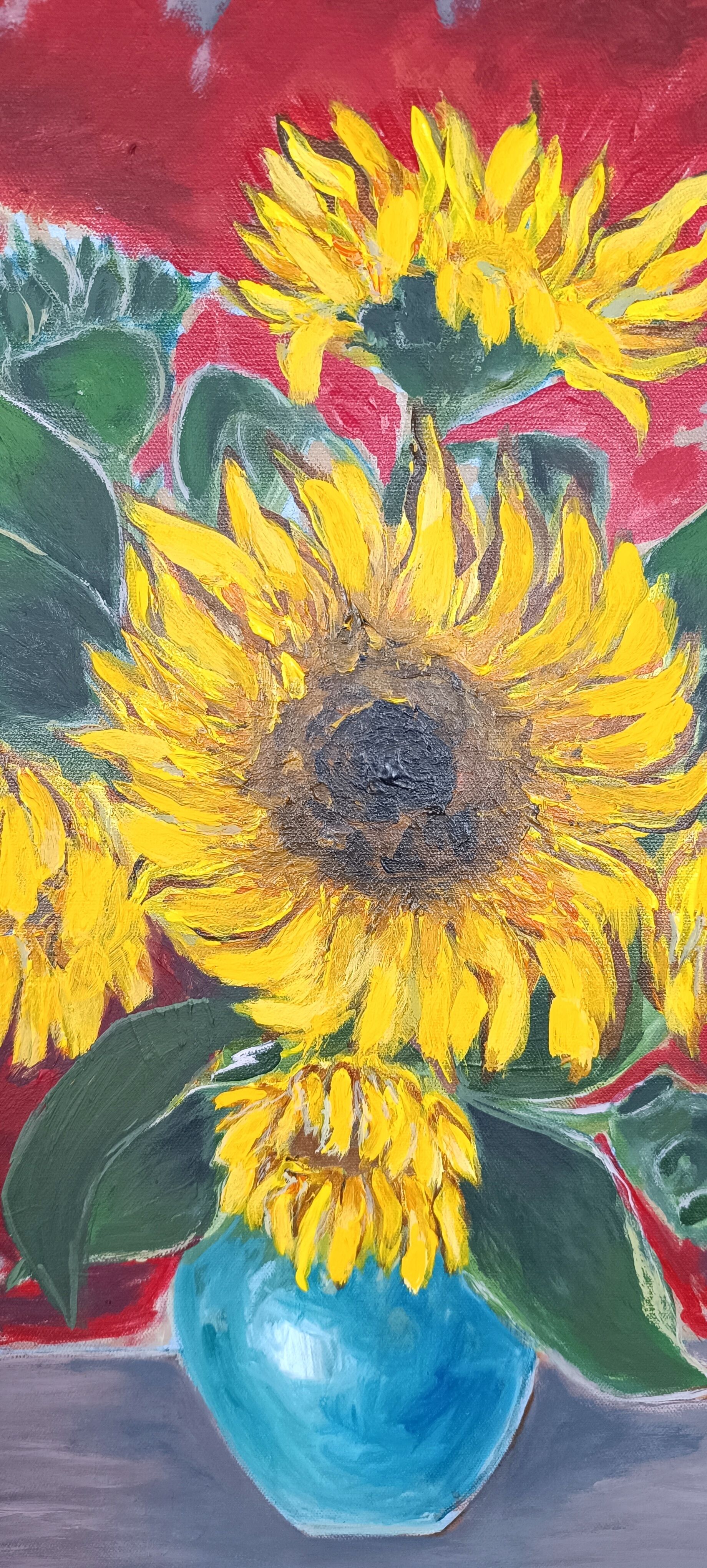 Bild "Die Sonnenblumen" (2023)