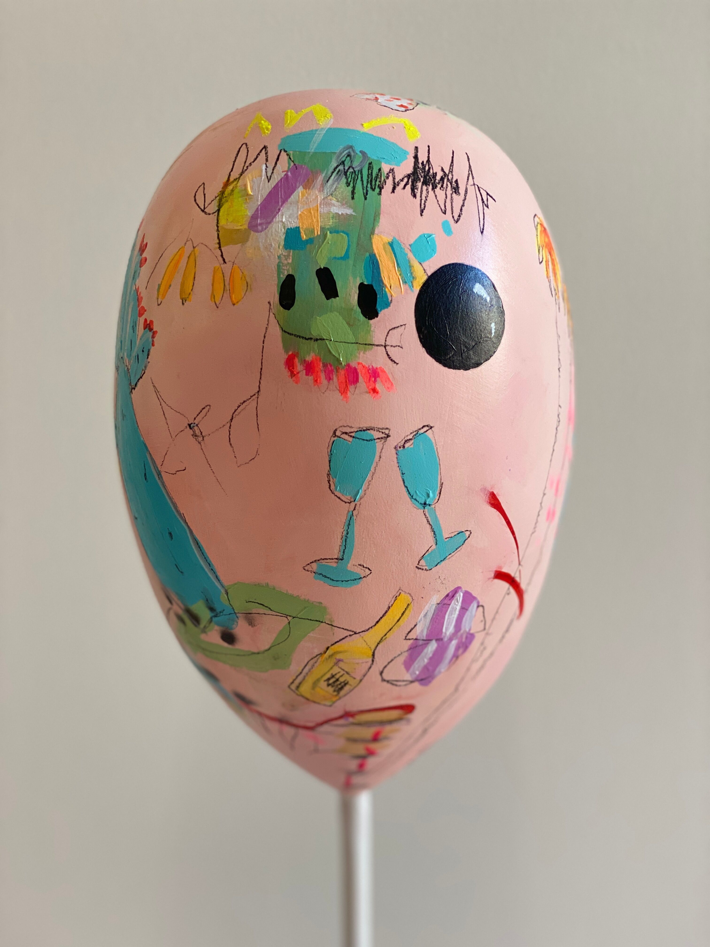 Sculpture "Life Loves You No.6" (2024)