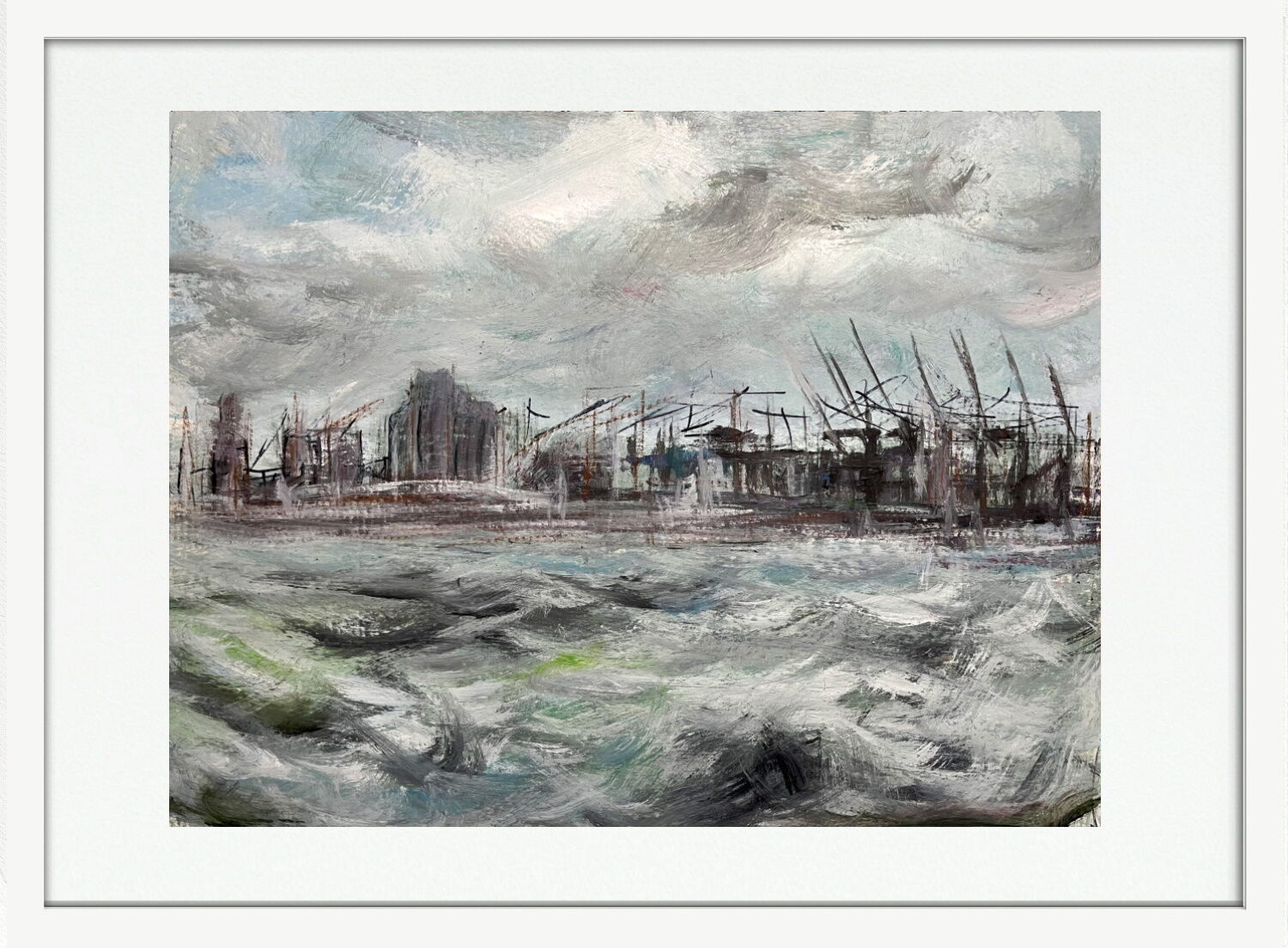 Bild "Hamburg Hafen" (2023)