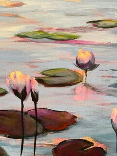 Picture "Water Lilies Land 1" (2025)