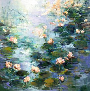 Bild "Lily pond" (2022)