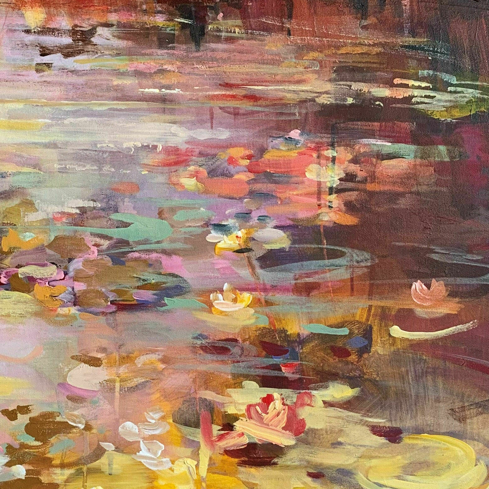 Bild "At the pond" (2022)