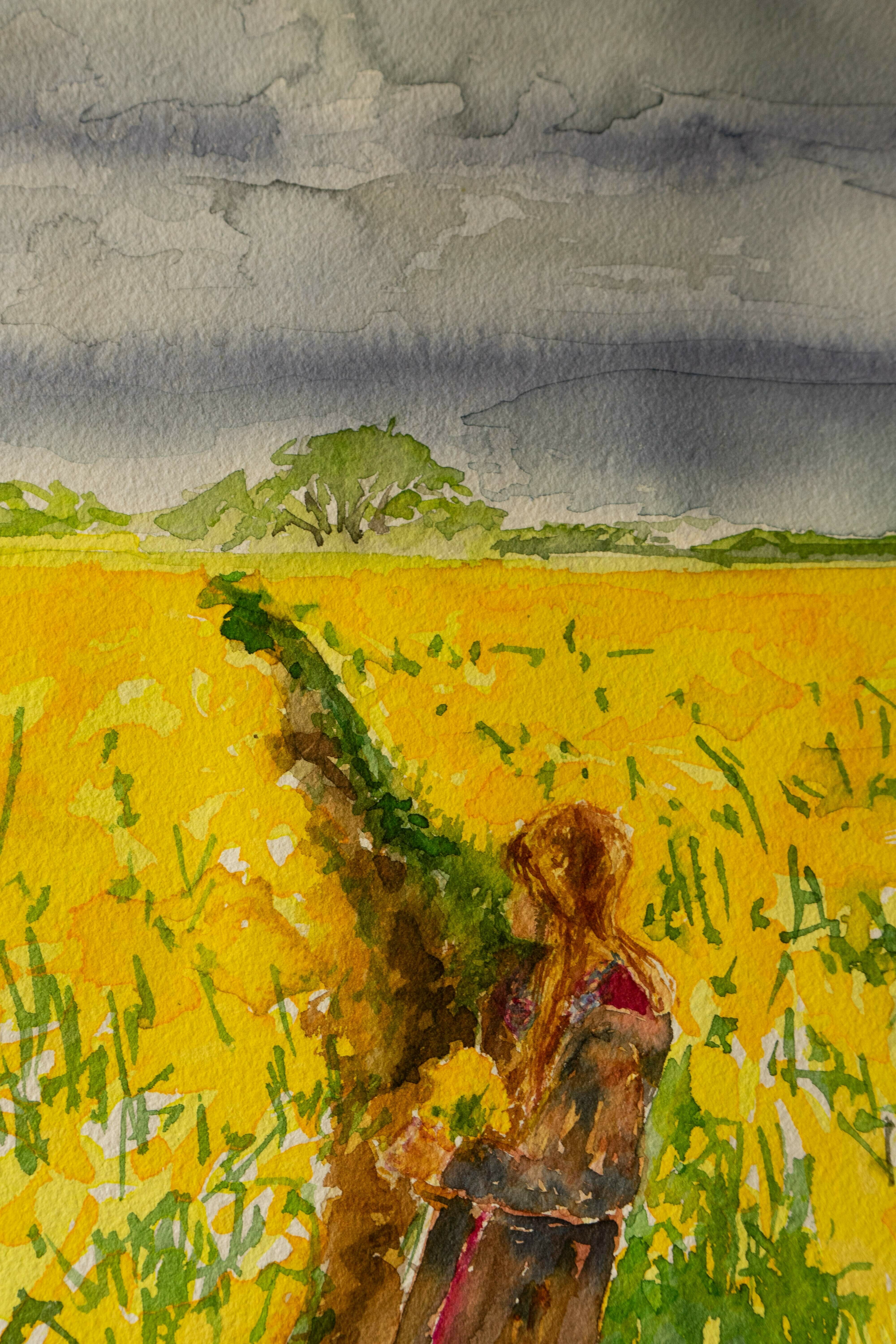 Picture "In the rape field" (2022)