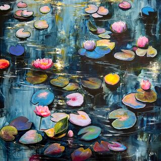 Bild "Happy At The Pond 4" (2023)