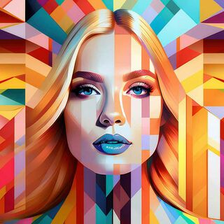 Bild "Woman's Face  II" (2025)