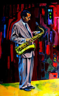 Bild "Lester Young" (2022)