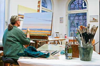 A Day in the Studio of Artist Anja Struck