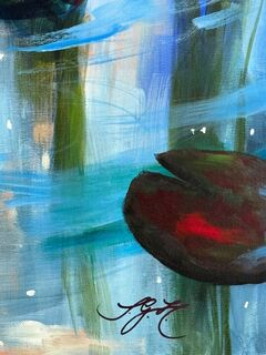 Picture "Lilies In Sparcle" (2024)