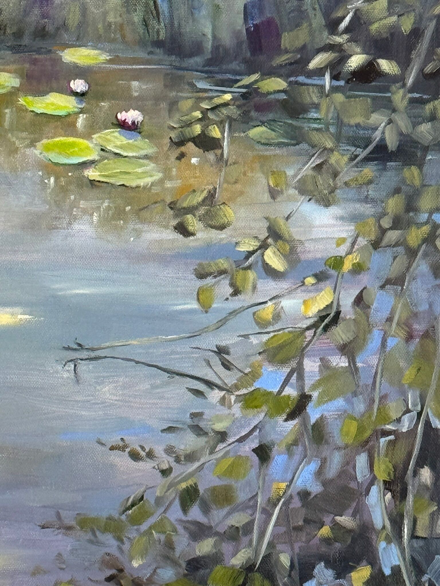 Bild "Into The Woods With Water Lilies" (2024)