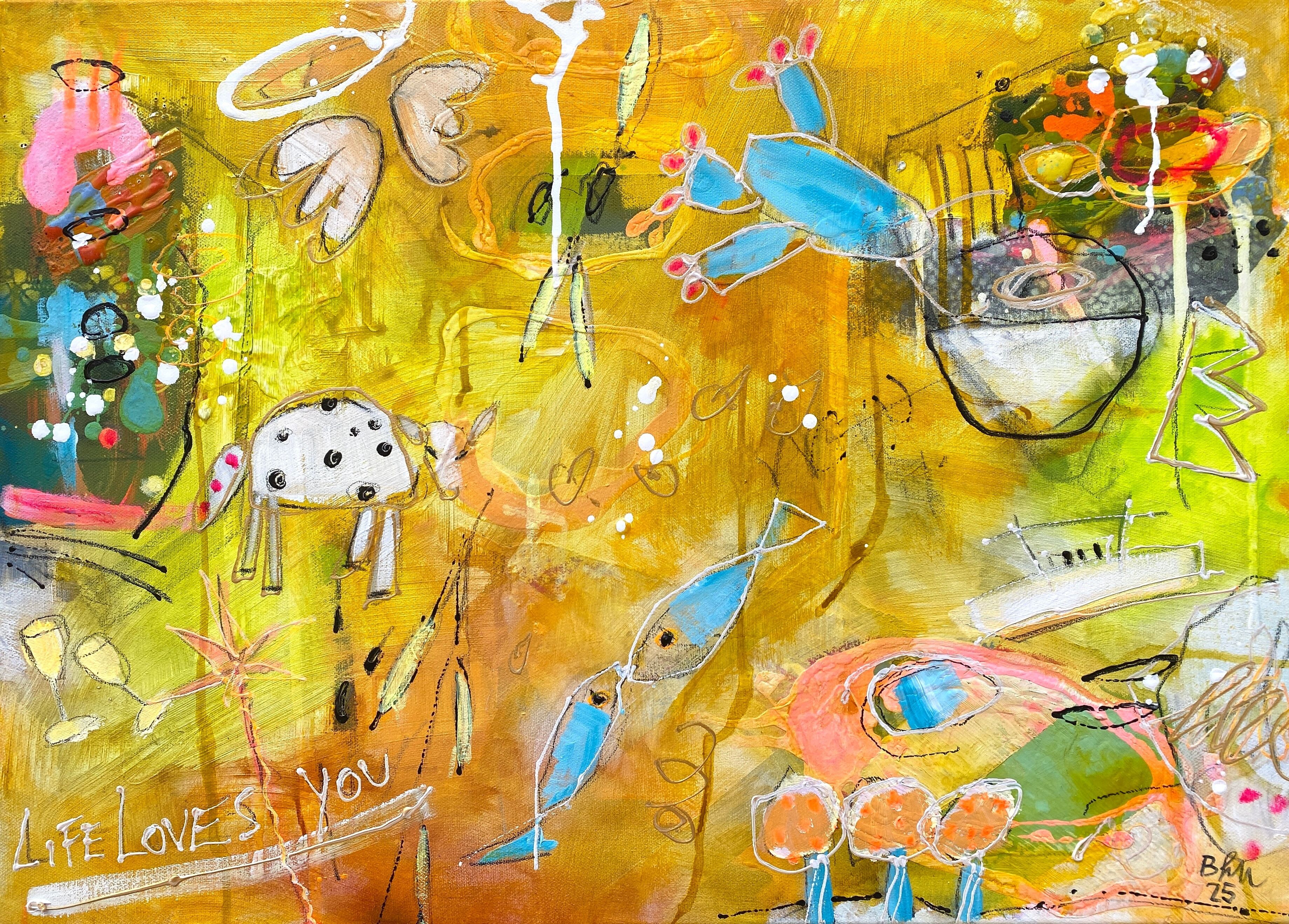 Picture "Life Loves you No.19" (2025)