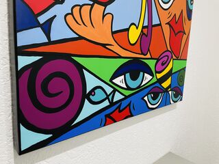 Bild "BASE LINE II" (2022)