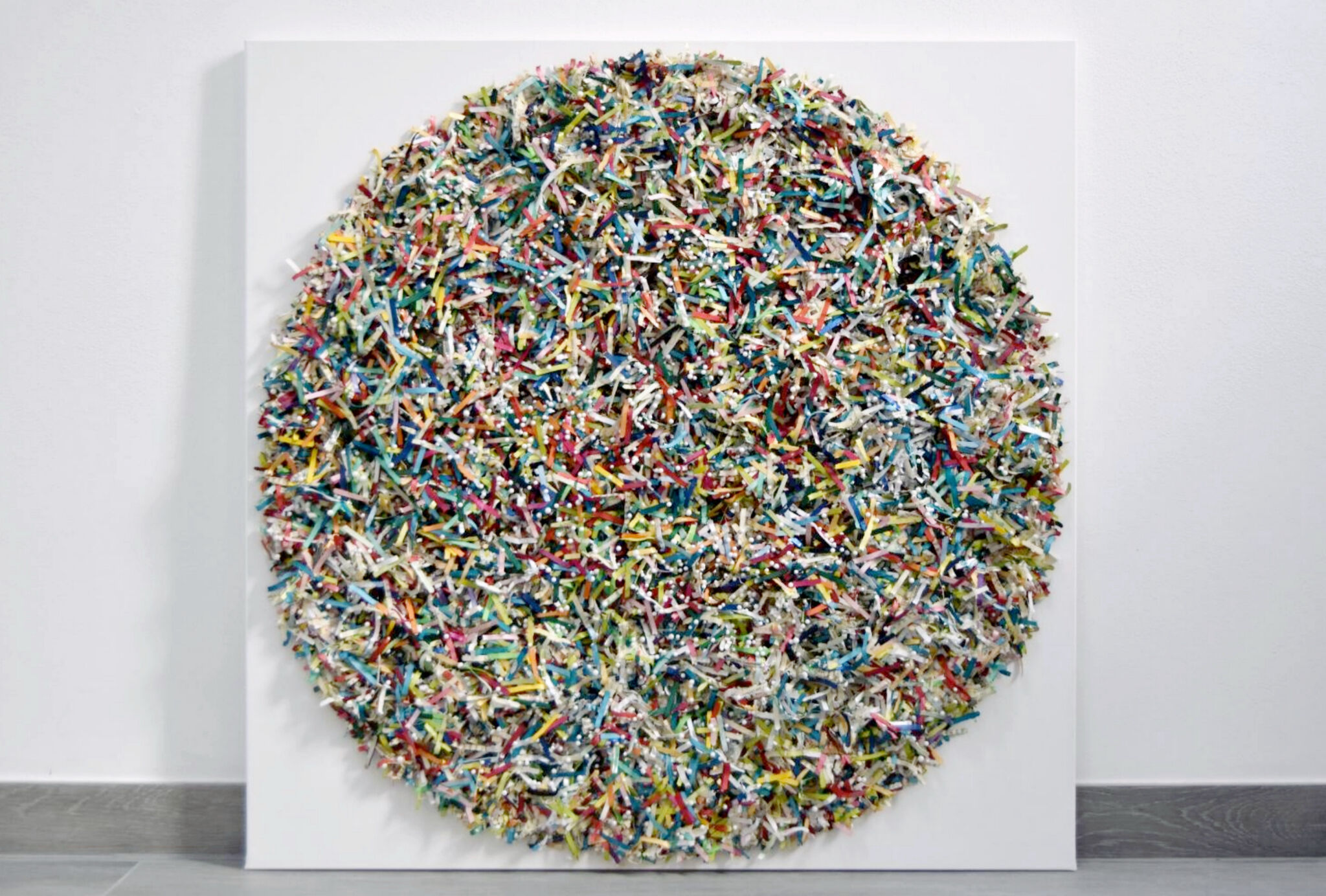 Sculpture "Paperwork & Pearls #12" (2024)