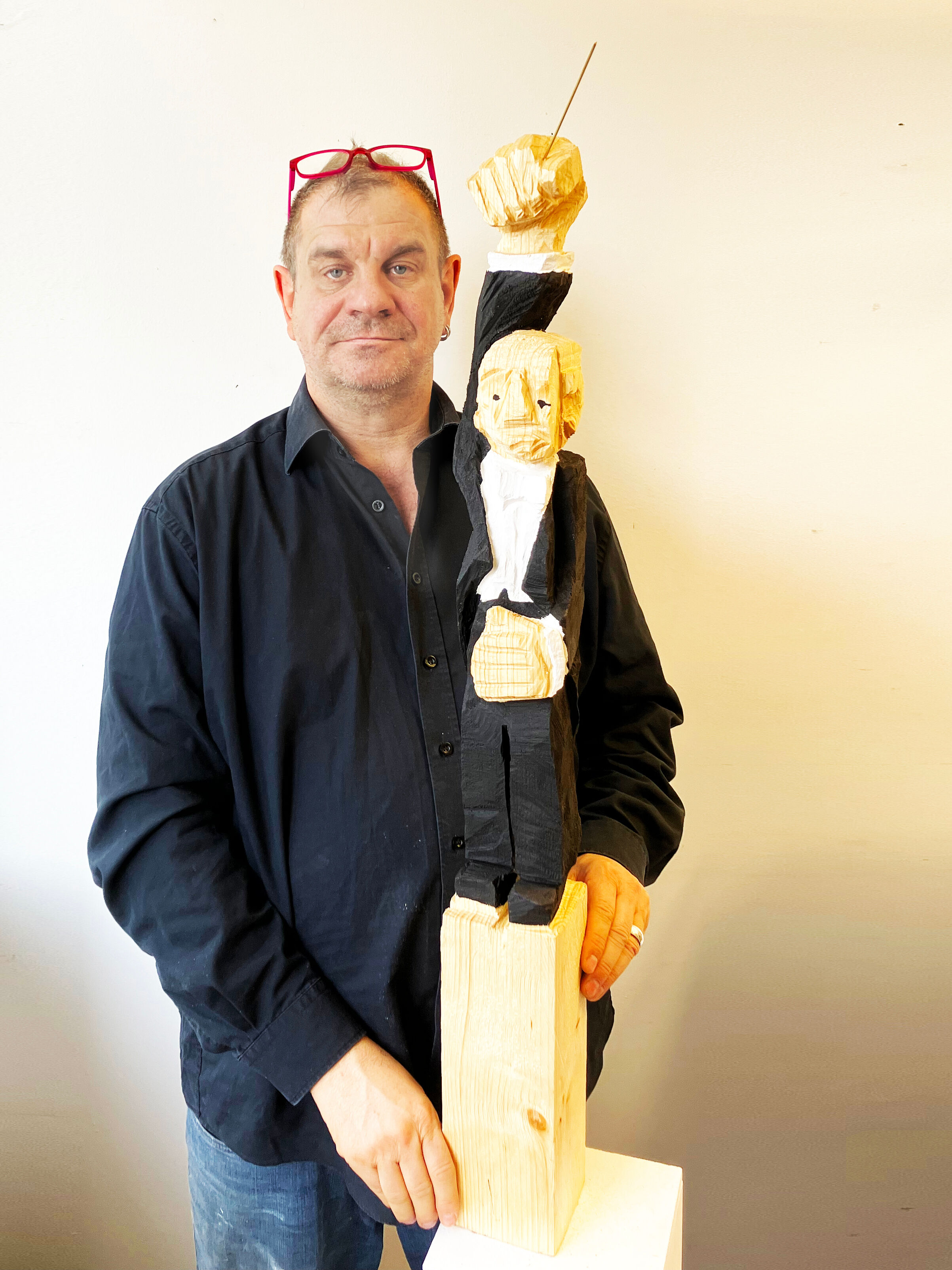 Skulptur "Dirigent" (2023)