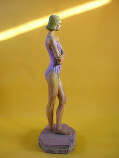 Sculpture "Girl in swimsuit, (Melina)" (2010)