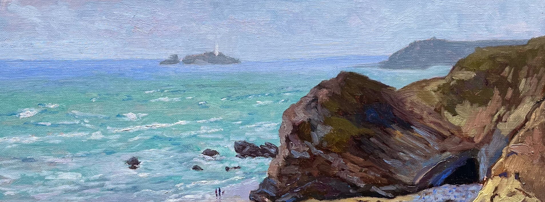 Picture "Godrevy Lighthouse, Gwithian, Cornwall" (2023)