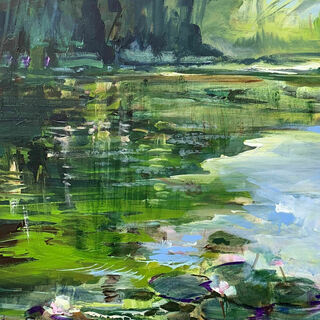 Bild "Summer pond" (2021)