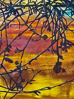 Picture "Forest Silhoutte Eight" (2024)