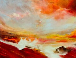 Bild "Dramatic wave" (2024)