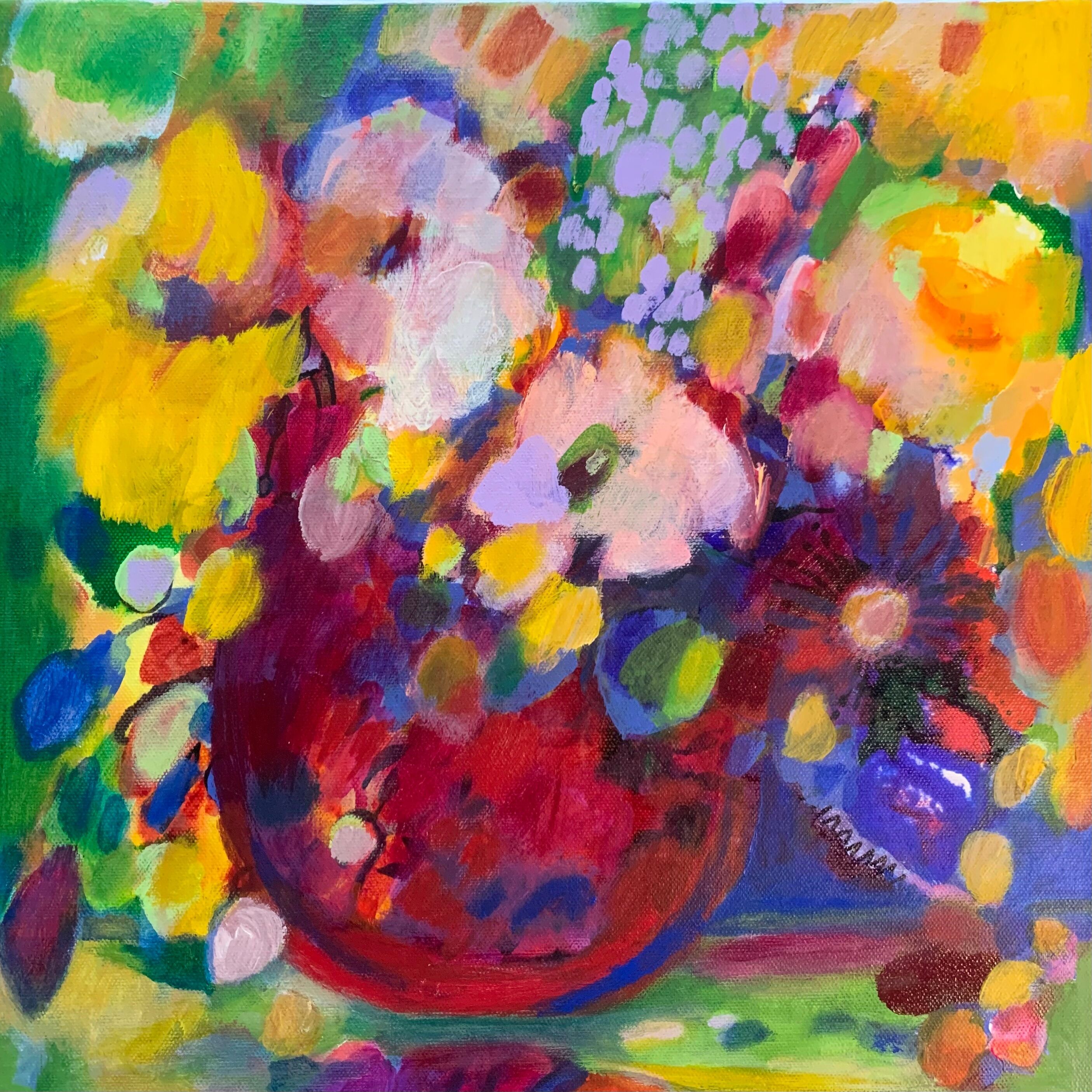 Picture "Colorful flowers" (2024)