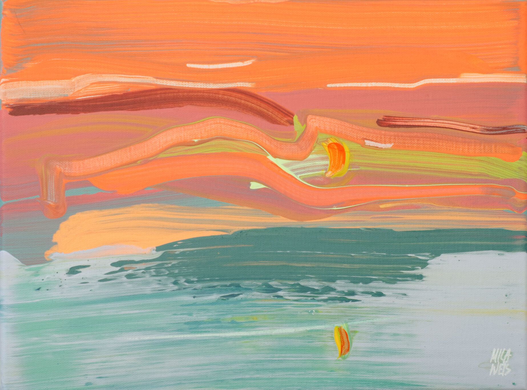 Picture "Sunset Colors No. 4" (2024)