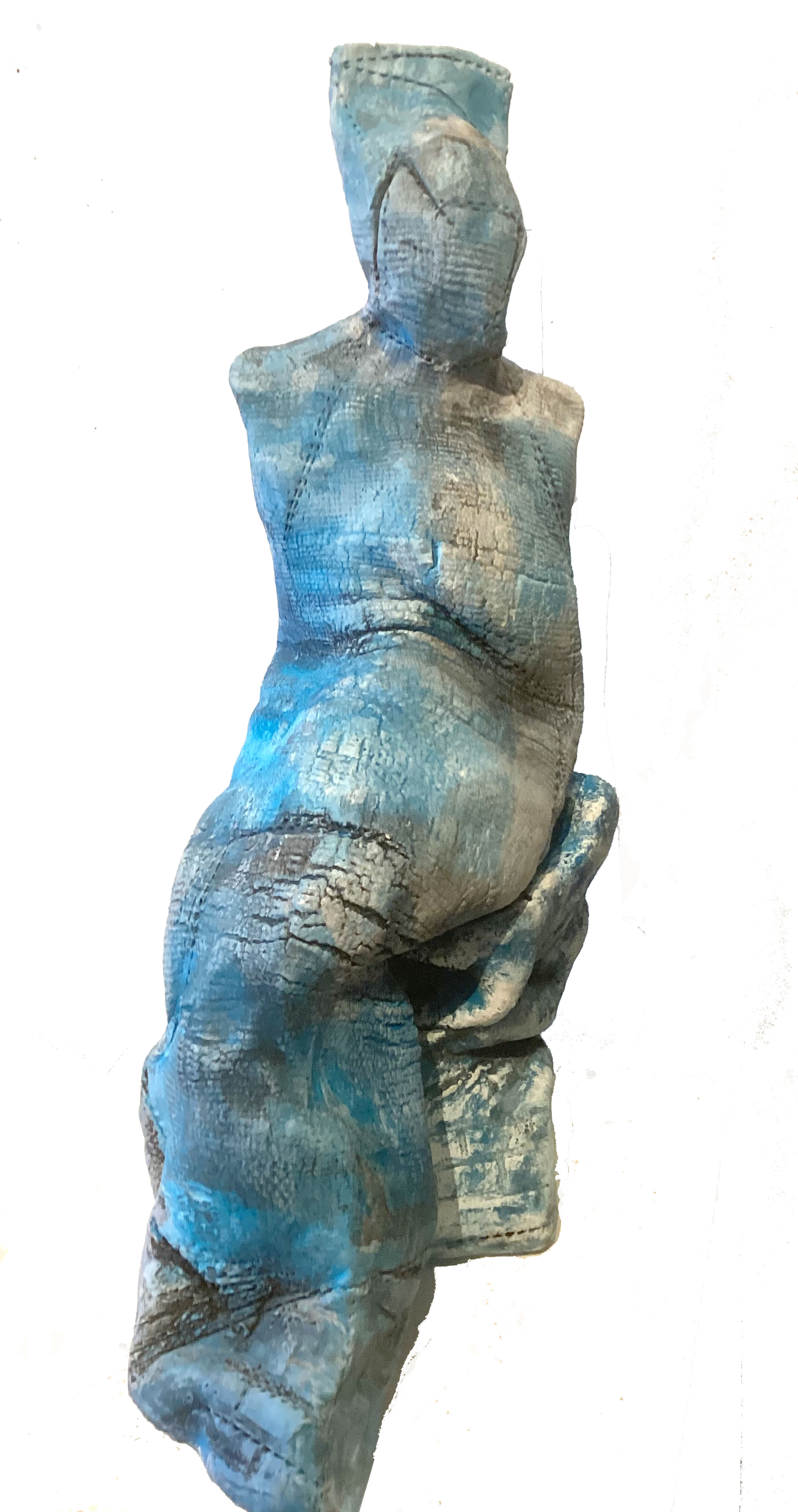 Skulptur "Von der Stadt umhüllt I" (2024)