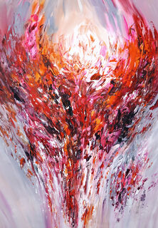 Picture "Magenta Red Energy M 1" (2024)
