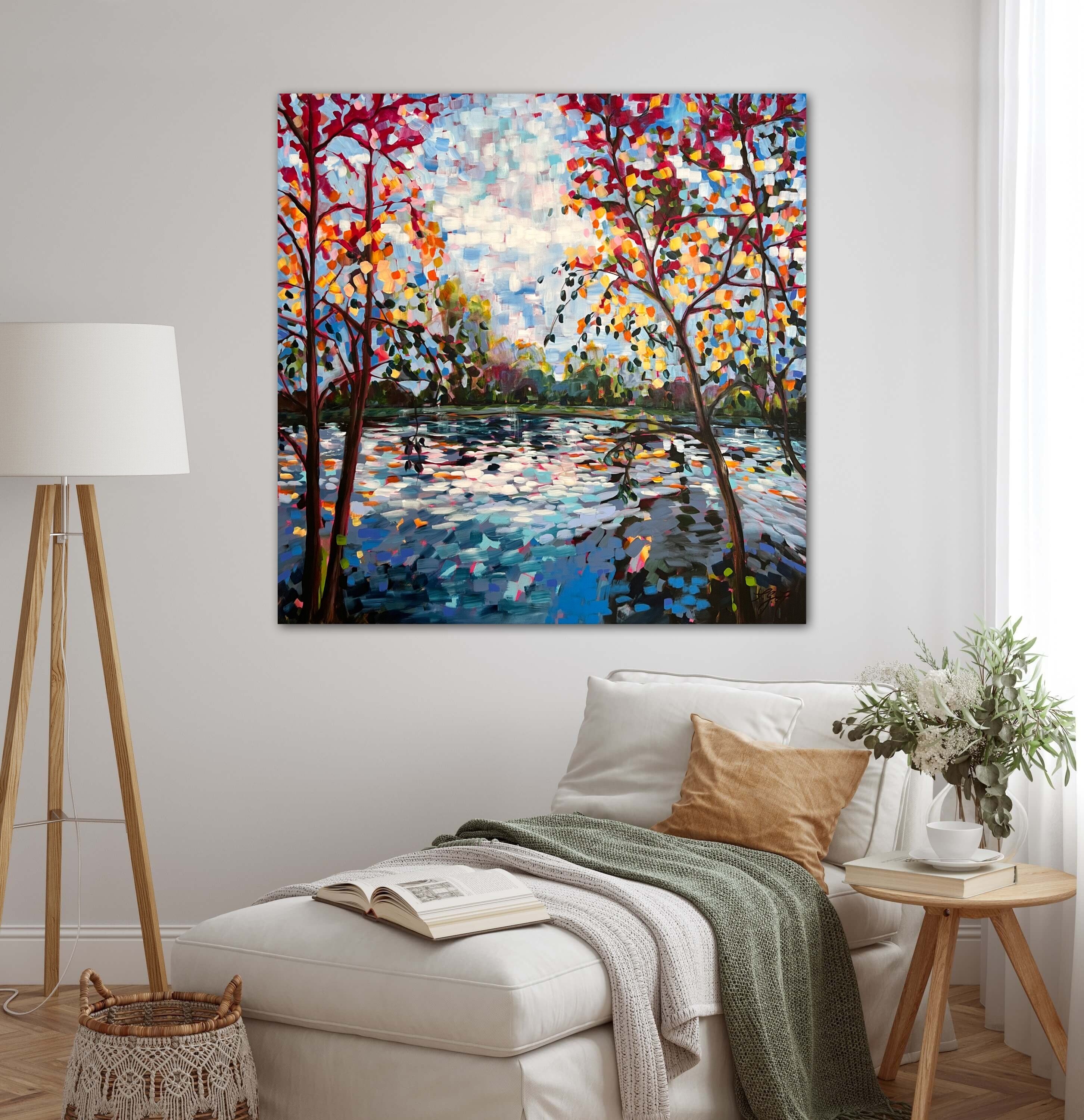 Picture "Autumn At The Pond 1" (2023)