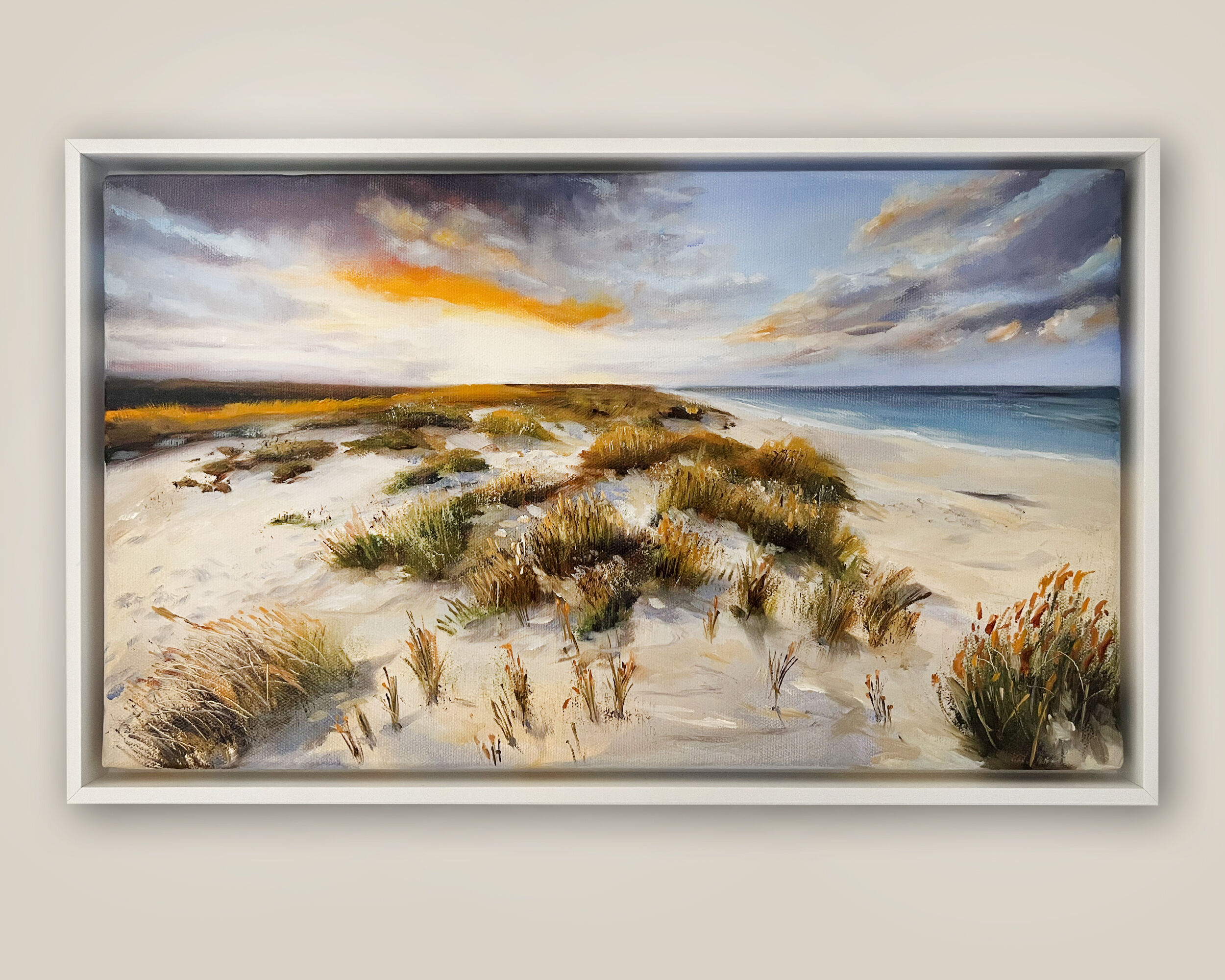 Picture "Sylt North Sea - Dunes at sunset (#230911)" (2023)