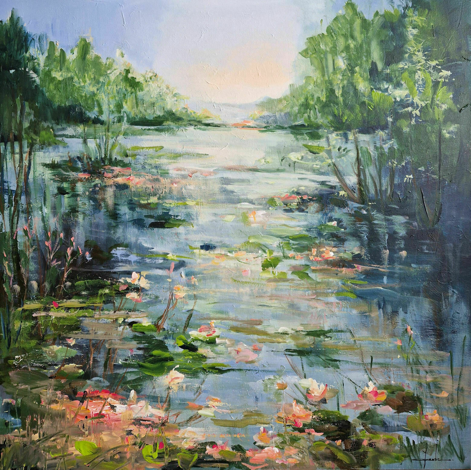 Picture "Whispers of the Waterlilies" (2025)