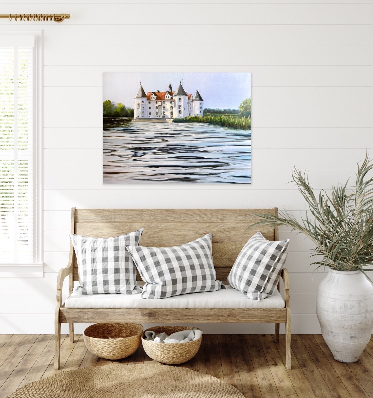 Bild "Schloss Glücksburg - Ostsee | Werk-Nr. 200903" (2020)