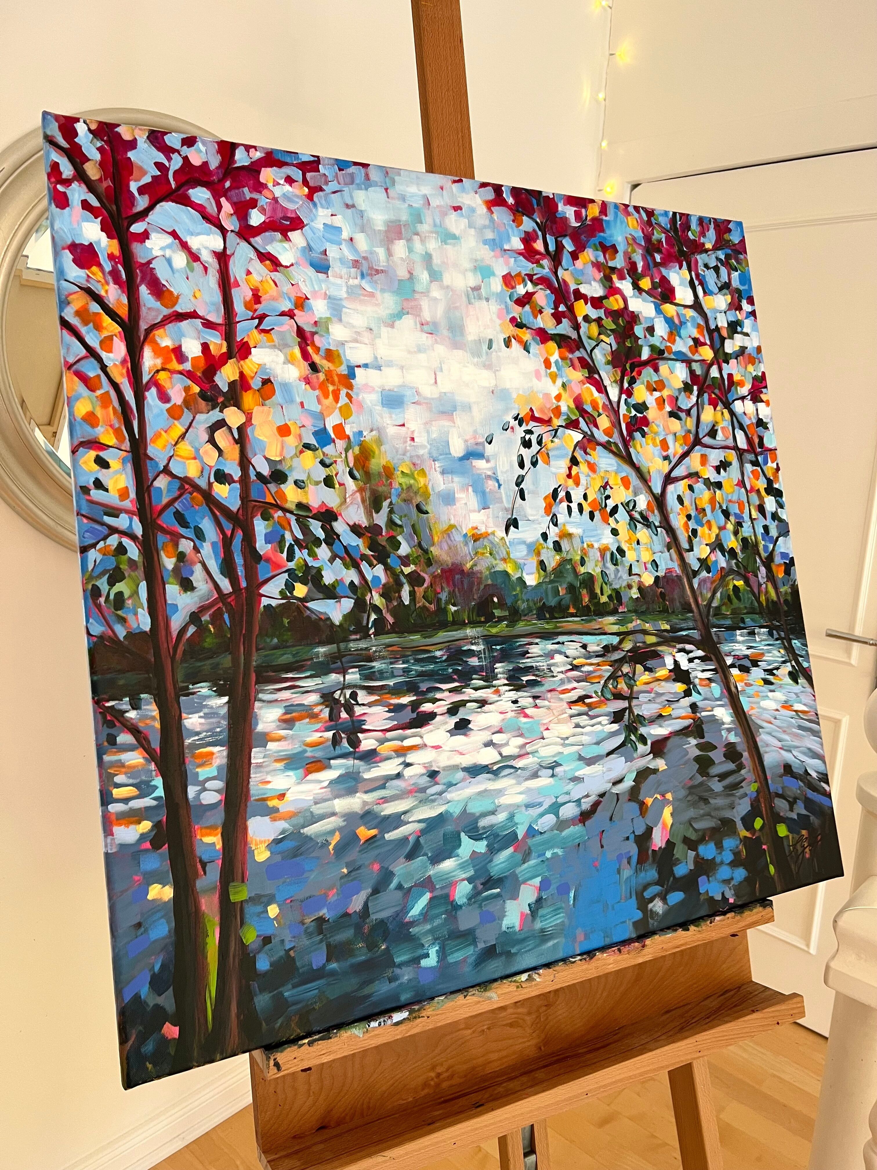 Picture "Autumn At The Pond 1" (2023)