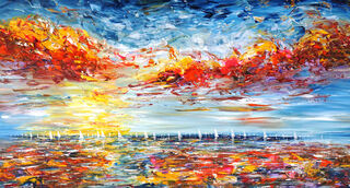 Picture "Seascape Sailing Impressions L 2" (2022)