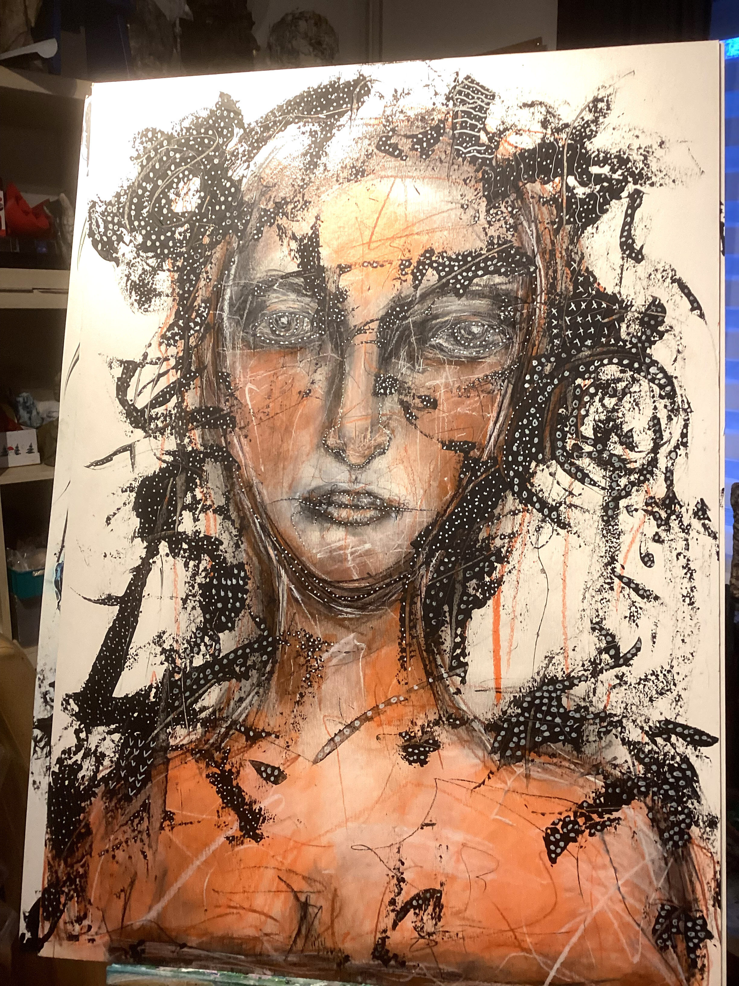 Bild "White Dot 1" (2017)