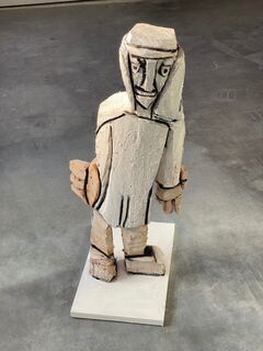 Skulptur "von hinten 2" (2024)