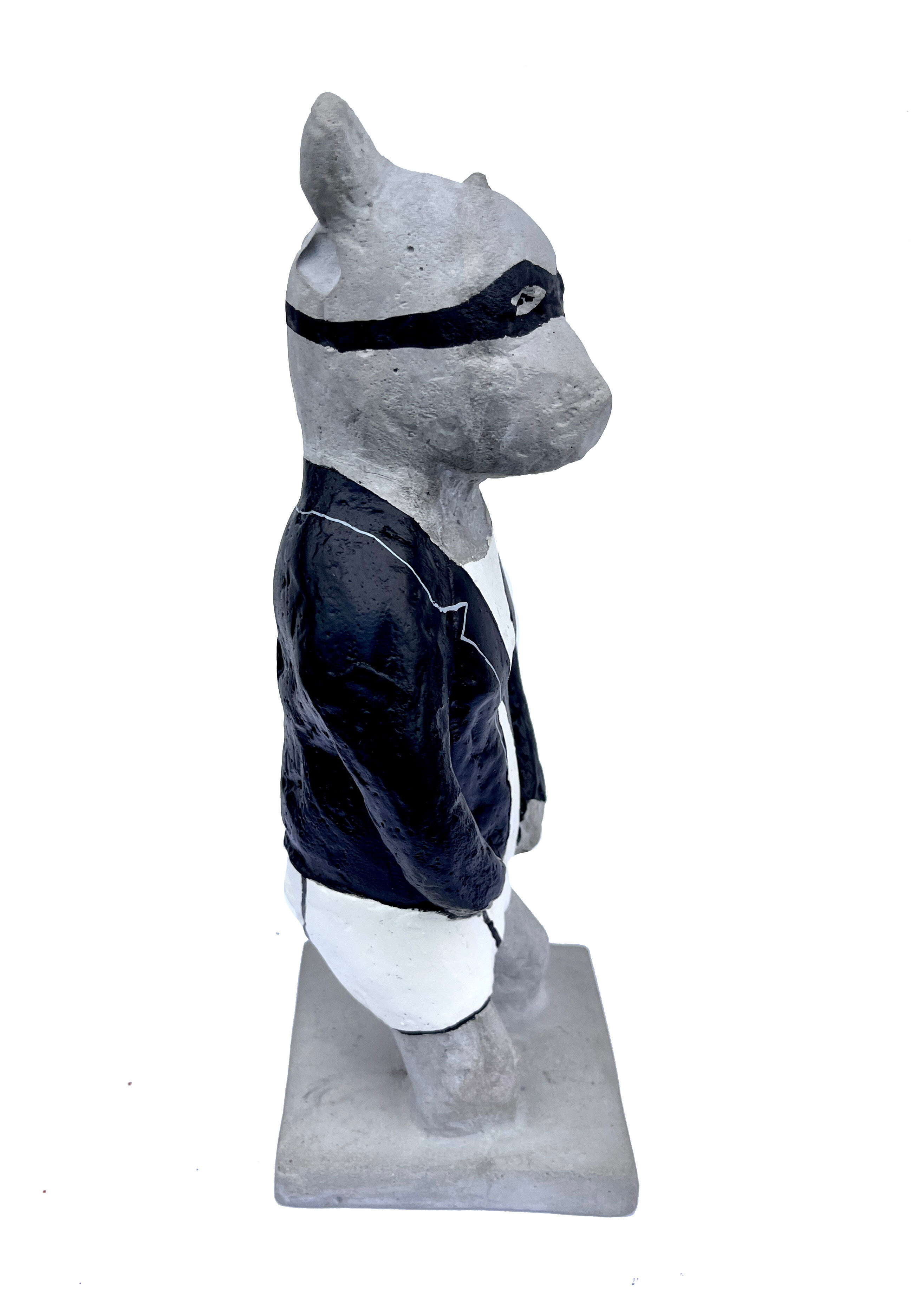 Sculpture "Elwood, the superhero" (2023)