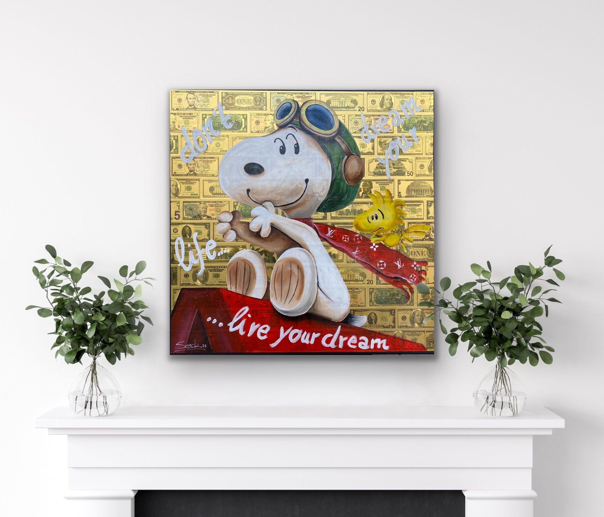 Picture "don't dream your life..." (2023)