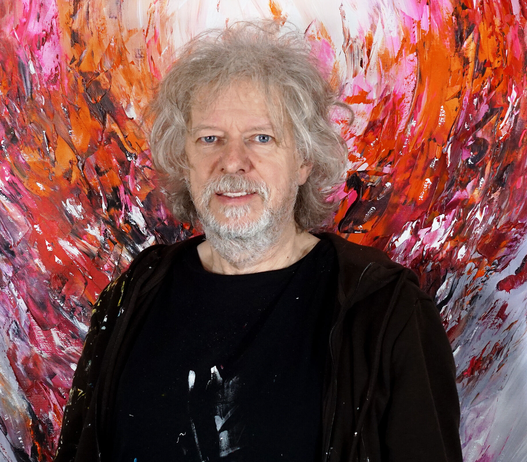 Picture "Magenta Red Energy M 1" (2024)