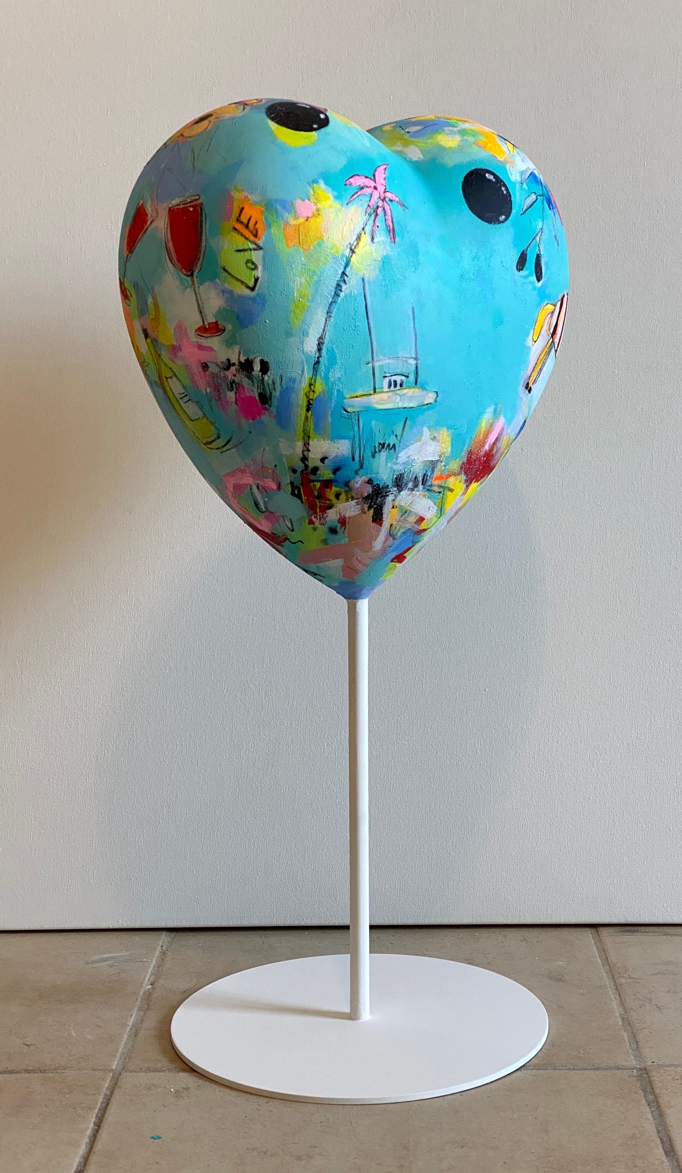 Sculpture "Life Loves You No.16" (2024)