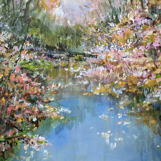 Picture "Forest Lake II" (2024)