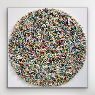Sculpture "Paperwork & Pearls #12" (2024)