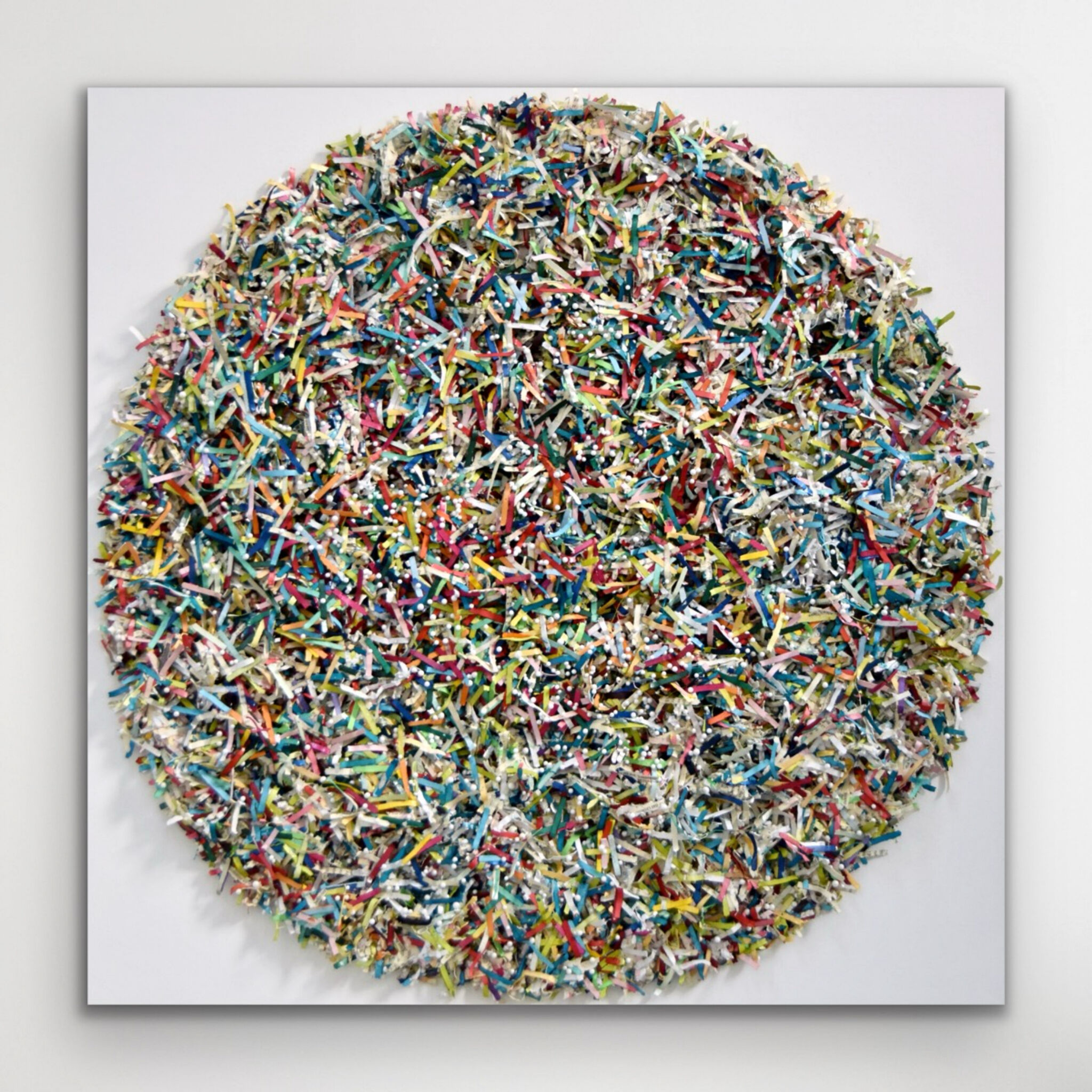Sculpture "Paperwork & Pearls #12" (2024)