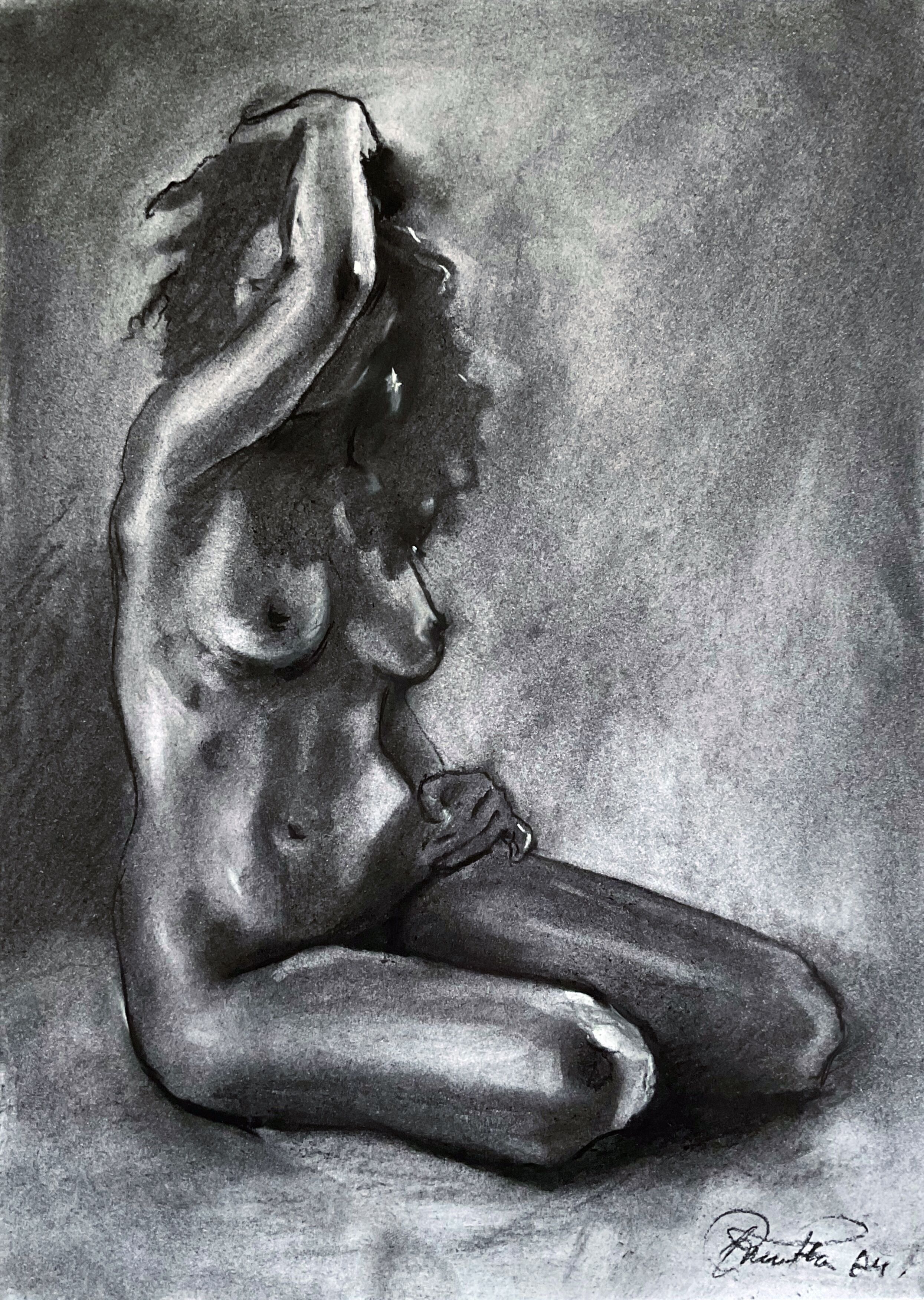 Picture "Vulnerability of the timeless beauty" (2024)