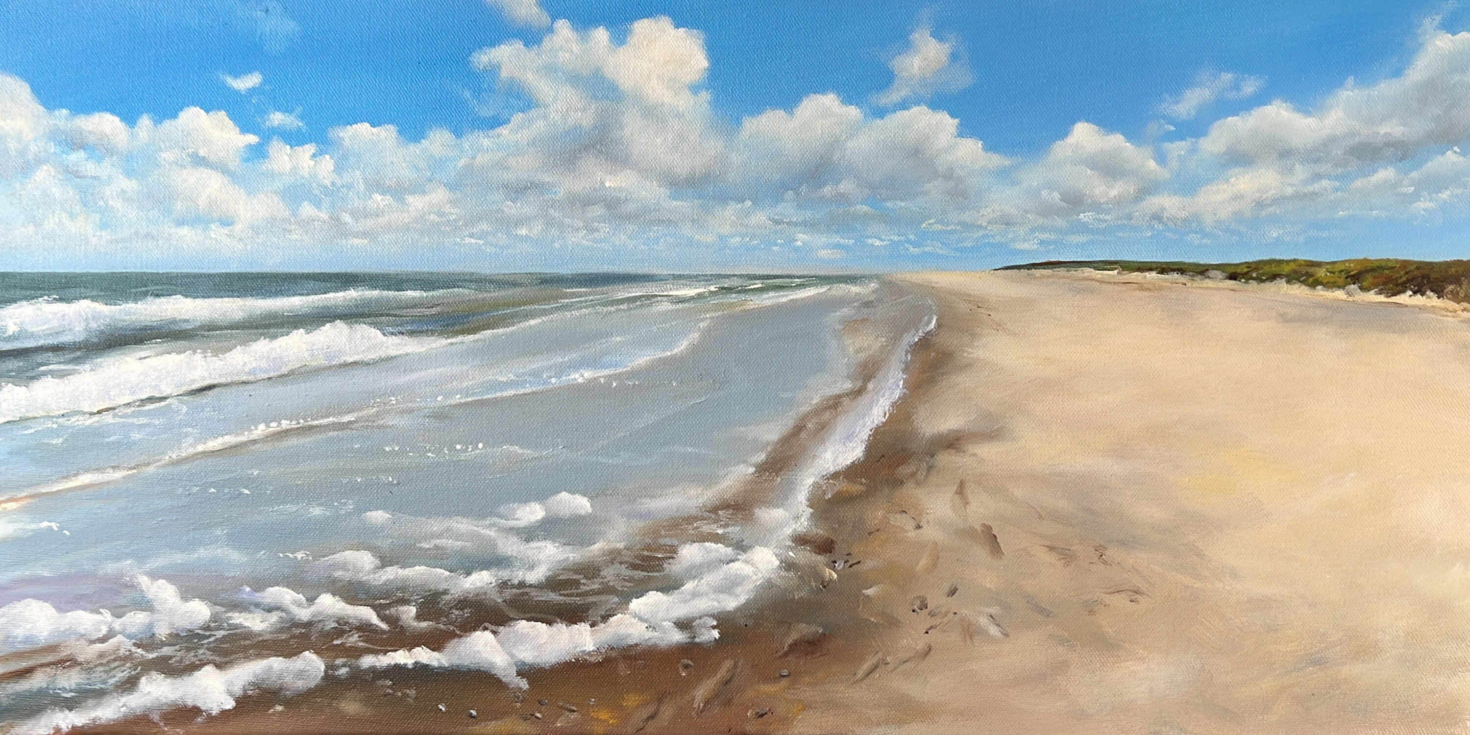 Bild "Sylt Strand (Werk-Nr. 230917)" (2023)