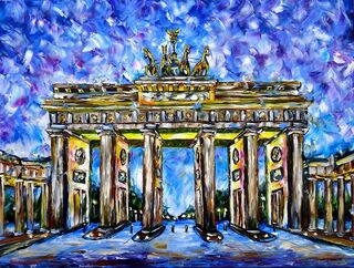 Bild "Das Brandenburger Tor" (2024)