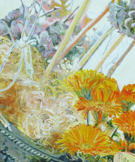 Bild "Bei der Floristin 1" (2012)